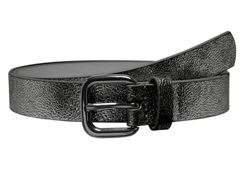 Kids ONLY black/gunmetal buckle bælte