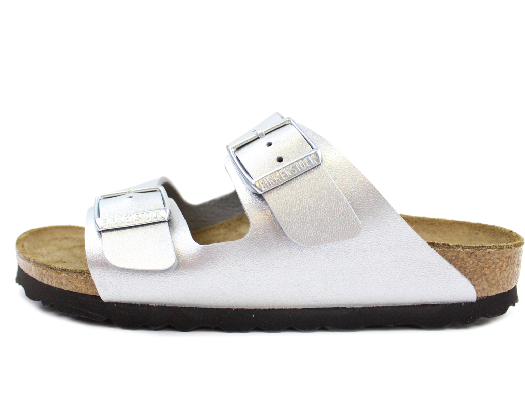 Birkenstock sandal sølv til tweens | Arizona | str. 35-39 | - sommerudsalg