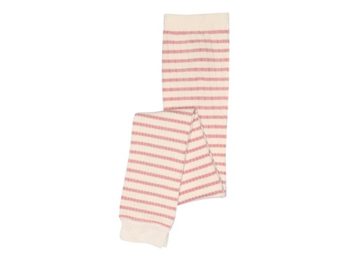 MP Kallie leggings silver pink med striber bomuld